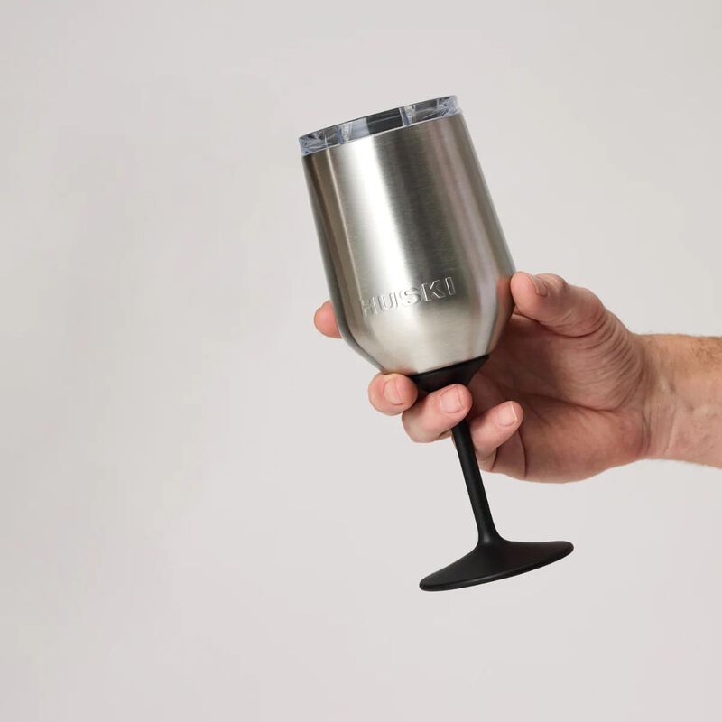 Huski Wine Tumbler 2.0 - Brushed Stainless image number 1